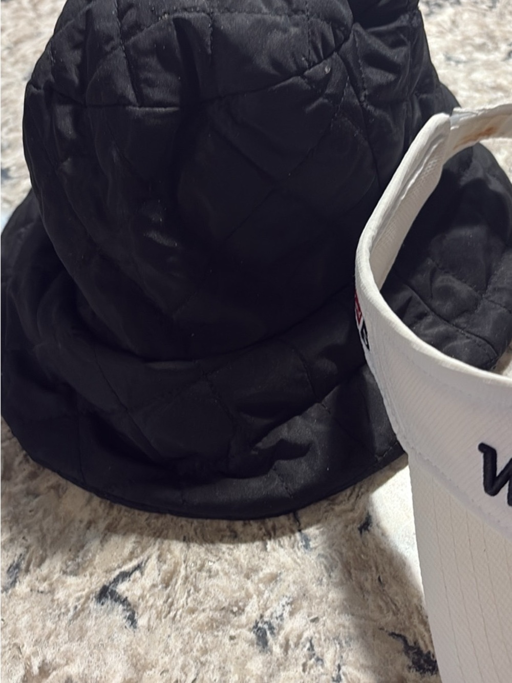 Hat bundle – Wilson’s golf visor, bucket, hat, and Vintage golf hat